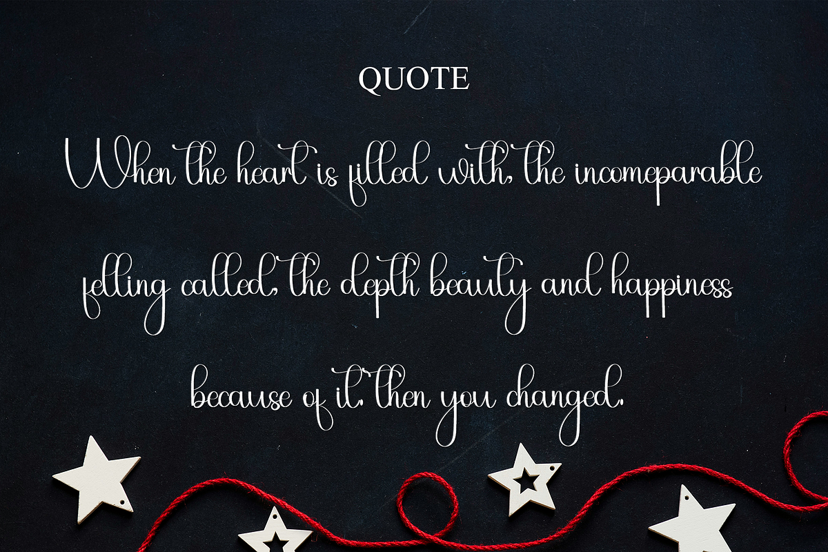 Welcome Christmas, a Handwritten Font by InermediaSTUDIO (Photo 6 of 7)