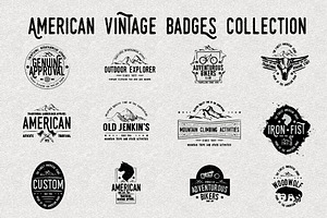Hand Drawn Vintage Logo Templates