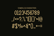 Gudro - Modern Font, a Sans Serif Font by lelevien (Thumbnail 3 of 4)