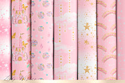 Unicorn patterns in Pink, a Pattern Graphic by Libby Wishes (Thumbnail 8 of 10)