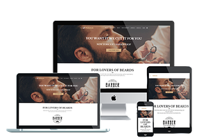 LT Perook Onepage Barber WordPress