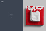 Towel 2 Sizes Mockup, a Household Mockup by Denny's Mock-ups (Thumbnail 1 of 11)
