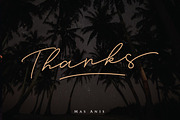 Brian Strait - Signature Font, a Script Font by Masanis (Thumbnail 11 of 11)