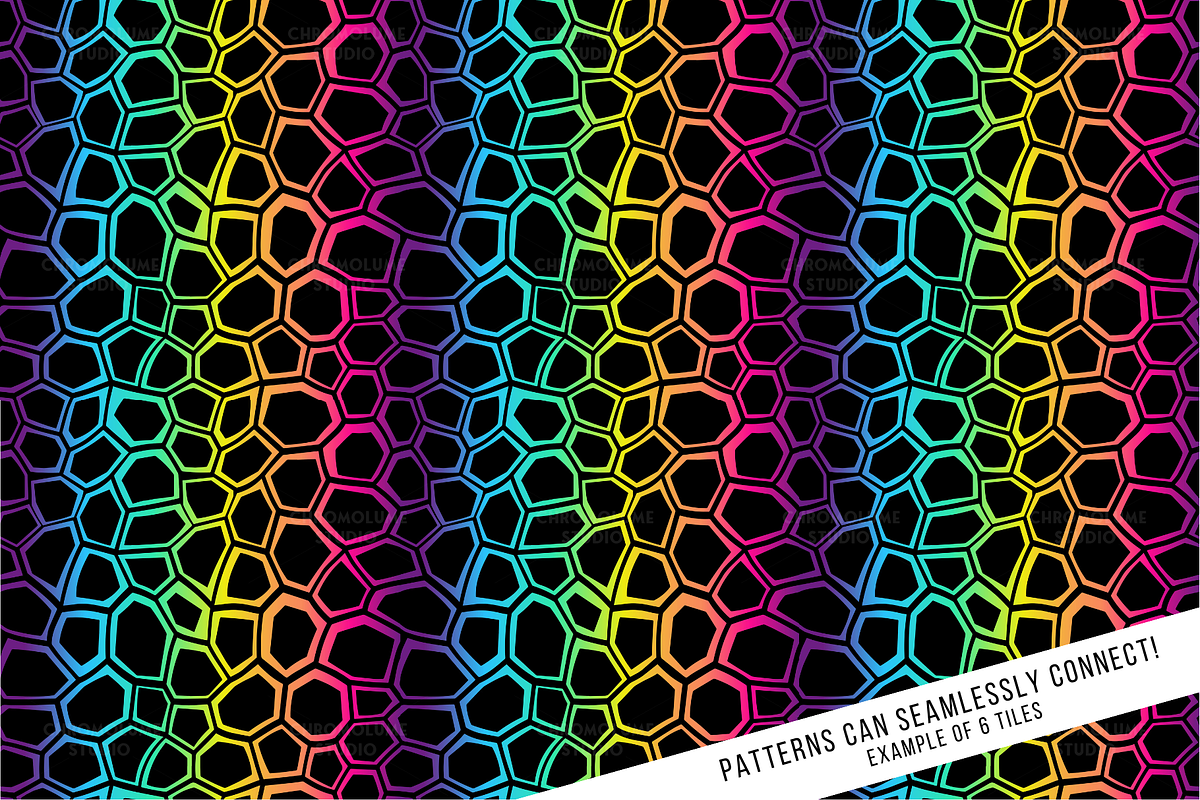 Rainbow Animal Print Digital Paper, a Pattern Graphic by Chromolume Studio (Photo 9 of 39)