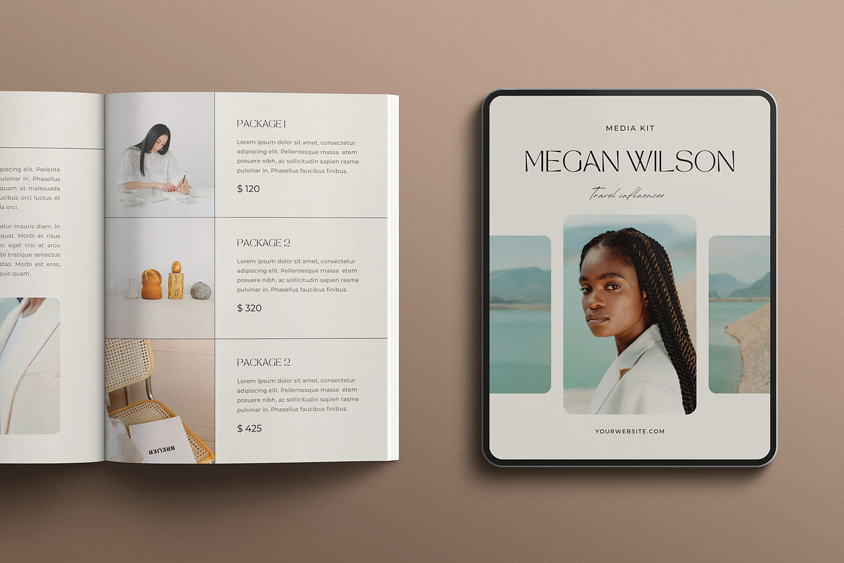 CALM | Media Kit Canva Template, a Magazine Template by Sierra Creative Studio (Photo 11 of 11)