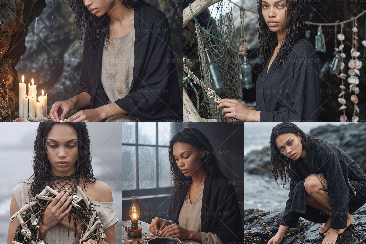 Sea Witch Stock Bundle, a Person Photo by Iconogenic (Photo 4 of 11)