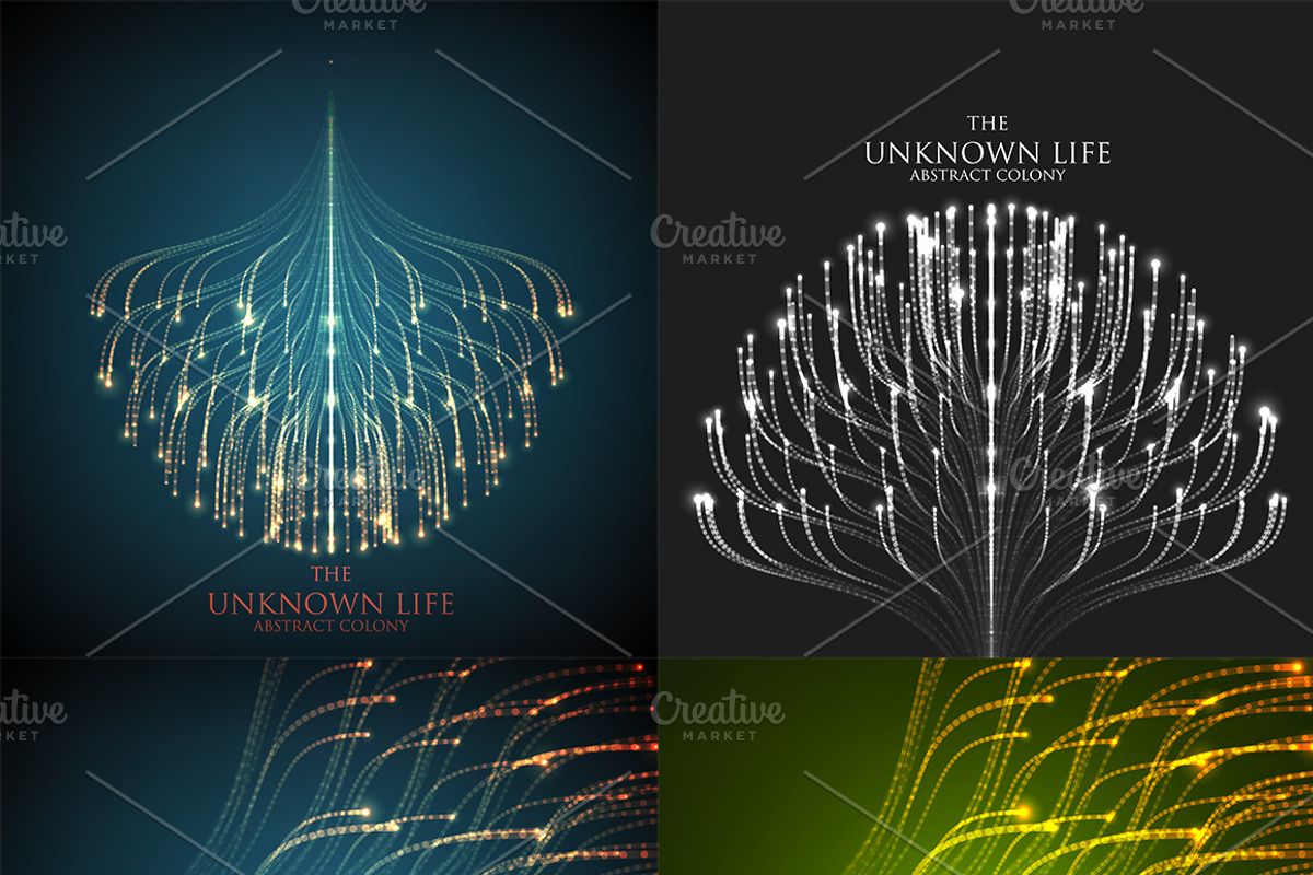 The Unknown Life. 24 Backgrounds. preview 2