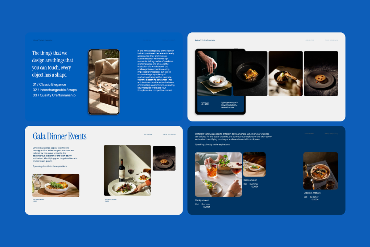Bellevue Event Portfolio Powerpoint, a Presentation Template by Unich Design Bureau (Photo 6 of 8)