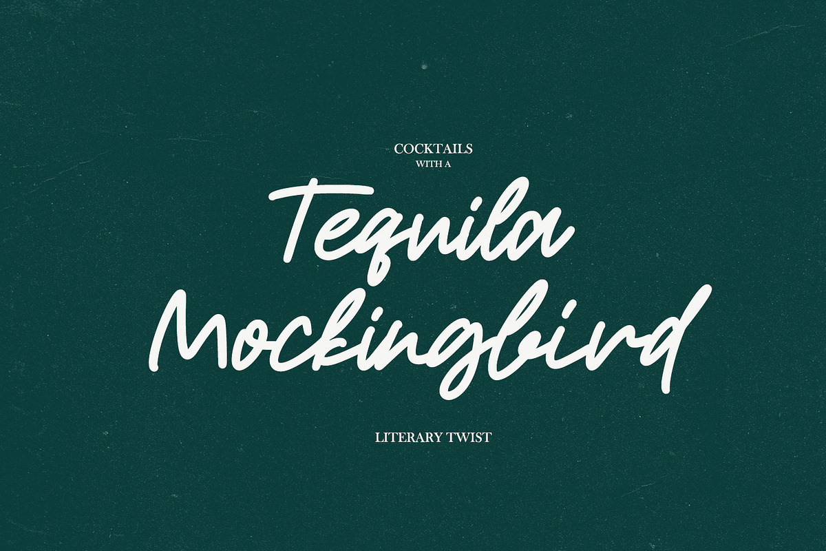 Roderick - Monoline Font preview 3