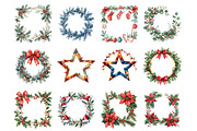 Christmas Frames, an Illustration by Design Market (Thumbnail 2 of 4)