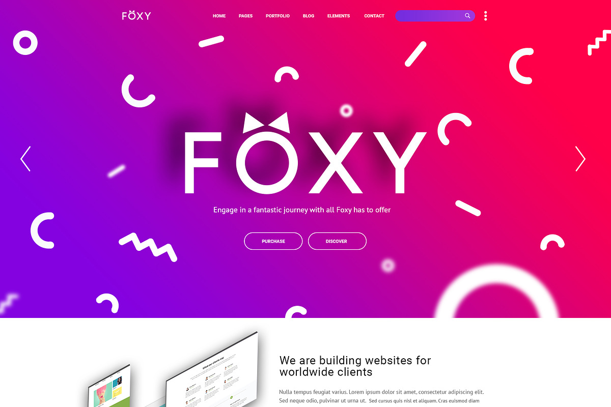 Foxy - Creative WordPress Theme, a WordPress Template by Milo Studio (Photo 4 of 16)