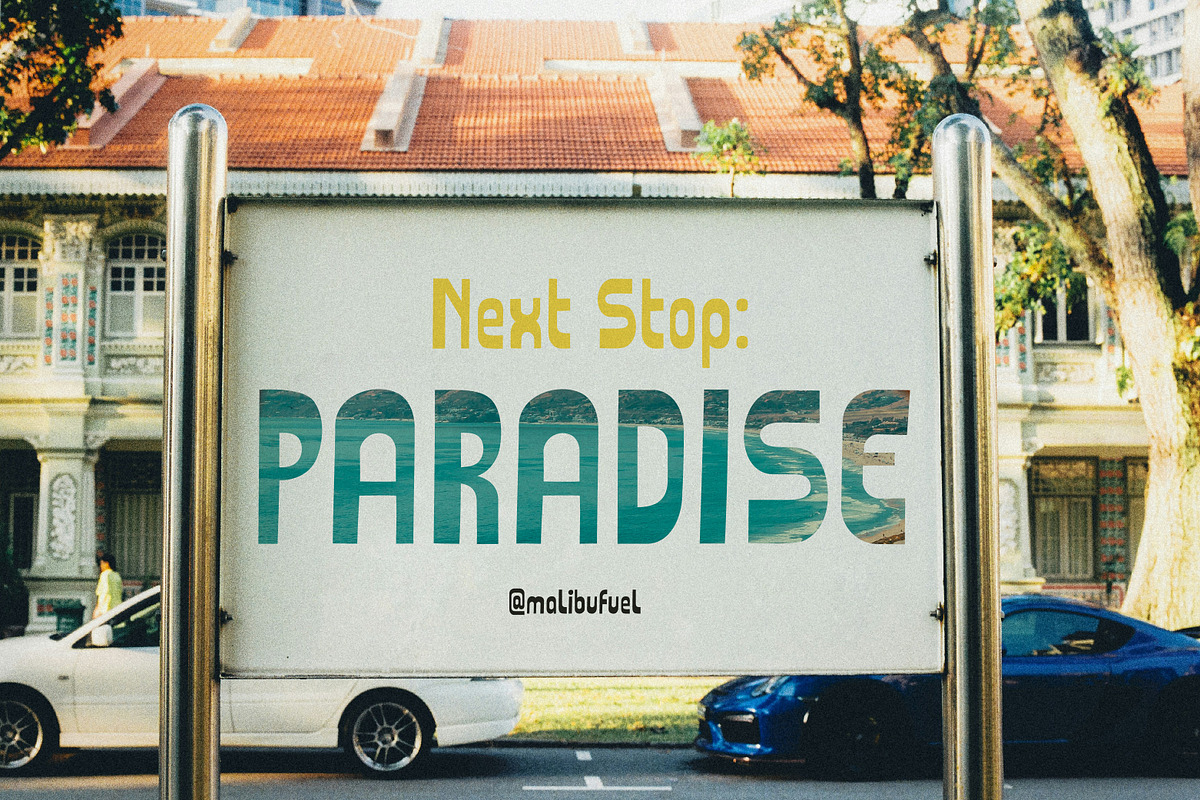 Malibu Nostalgic Mid-Century Sans, a Sans Serif Font by Struvictory.art (Photo 7 of 9)