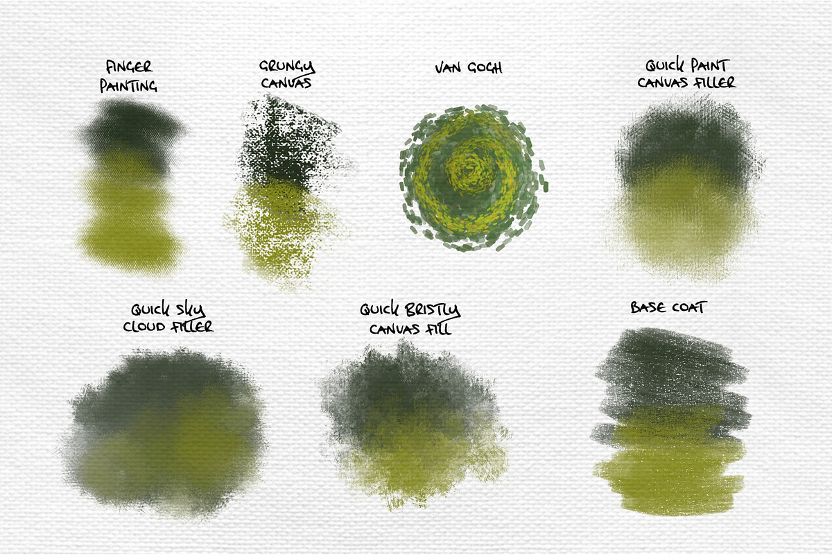 Oil Painter Artist Set for Procreate, a Brush Add-On by SketchWerx (Photo 13 of 21)