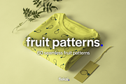 60 Fruit Seamless Patterns, a Pattern Graphic by Lukino (Thumbnail 9 of 9)