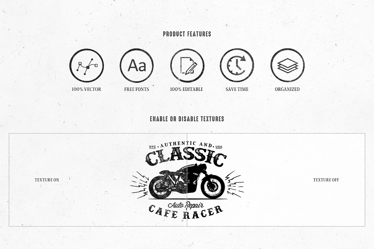 Motorcycle Logo Templates, a Branding & Logo Template by Easybrandz (Photo 5 of 5)