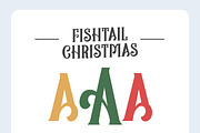 Fishtail Christmas, a Handwritten Font by Mini_World (Thumbnail 7 of 7)
