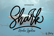 Shark, a Script Font by StudioRz (Thumbnail 1 of 10)