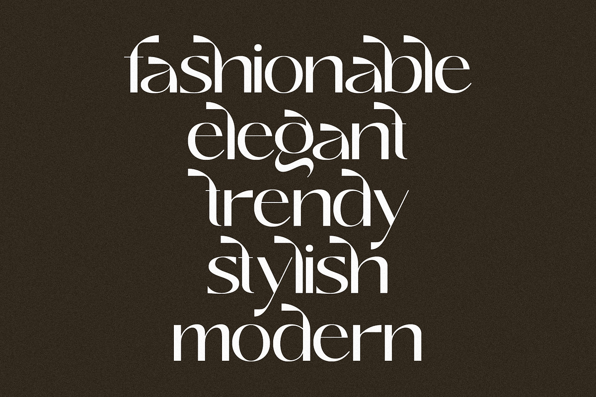 Goldfish - Elegant & Chic Sans Serif, a Sans Serif Font by subkulturetype (Photo 4 of 8)