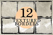 Textured Borders, a Texture Graphic by CarlyArtDaily (Thumbnail 1 of 3)