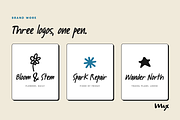 Mix Two Weeks - Handwritten Print, a Handwritten Font by Mix Fonts (Thumbnail 8 of 11)