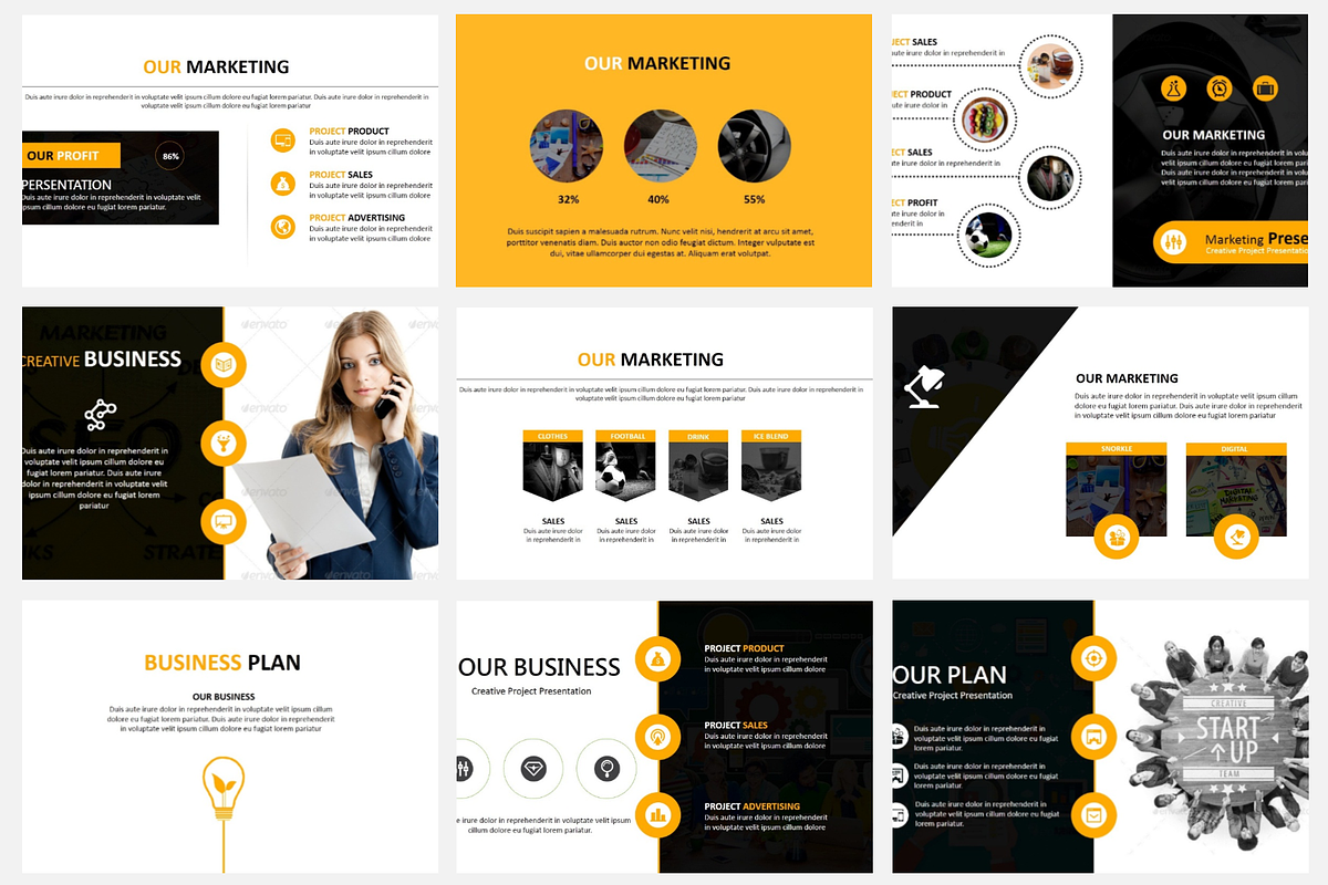 TARO - Powerpoint Templates, a Presentation Template by SlideFusion (Photo 5 of 11)