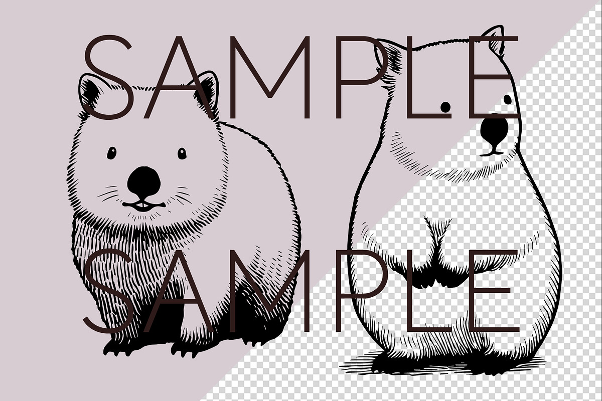Australian Animals SVG Clipart, an Animal Illustration by Pawcasso's Portraits (Photo 6 of 8)