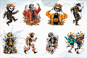 Halloween Skeleton Dance Sublimation, a Graphic by designcity5 (Thumbnail 2 of 5)