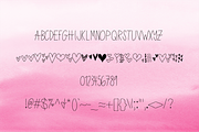 Sailor's Heart Font - Made with Love, a Sans Serif Font by Nap Time Design Co. (Thumbnail 2 of 2)