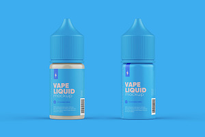 Vape Dropper Bottle Mockup 30ml