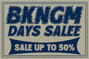 Bengal Unfocus, a Sans Serif Font by Craft Supply Co. (Thumbnail 8 of 8)