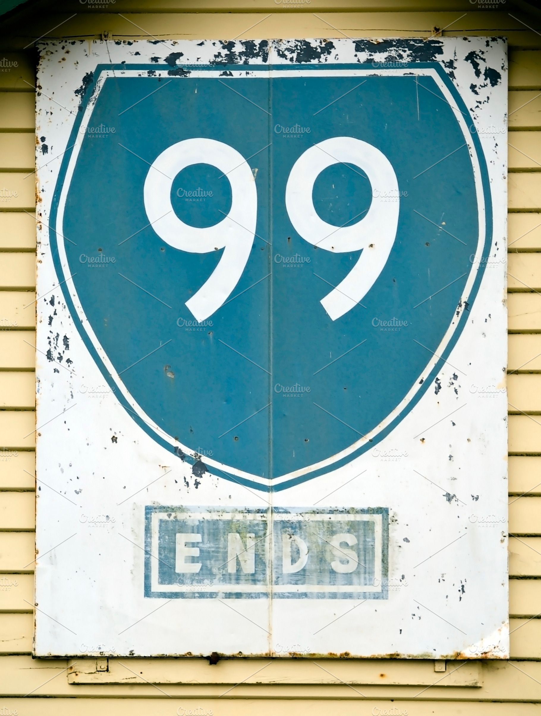 Route 99 Sign, a Transportation Photo by THP Creative