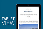WriterPro, a Websites & App Template by Michal's shop (Thumbnail 3 of 4)