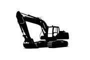 Excavator Construction Vector Bundle, an Illustration by Amazin_art (Thumbnail 44 of 51)