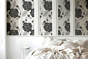 Wallpaper Bedroom Scene  Mockup, a Product Mockup by Nora Gad (Thumbnail 6 of 24)