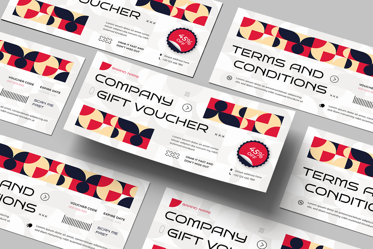 Gift Voucher, a Stationery Template by ContestDesign (Photo 3 of 3)