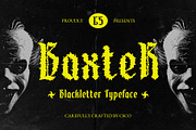 CS Baxter – Blackletter Font, a Blackletter Font by Craft Supply Co. (Thumbnail 1 of 8)