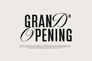 Glamer Modern Calligraphy Sans Serif, a Sans Serif Font by Graphicxell (Thumbnail 2 of 8)