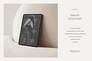 Blanche Logo Kit | Logos Ai Eps Psd, a Branding & Logo Template by Feel This (Thumbnail 3 of 11)
