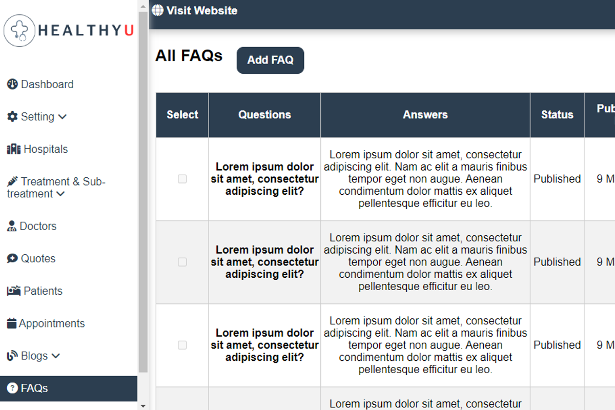 HealthyU - Medical & Doctor Website, a HTML Template by WebGuru (Photo 9 of 25)
