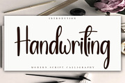 Handwriting, a Handwritten Font by Creative Writting (Thumbnail 1 of 6)