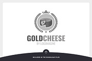 Gold Cheese Logo Template, a Branding & Logo Template by LOGOMAGINE (Thumbnail 9 of 16)