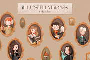 Wizarding World illustration set, an Illustration by yana.poddubskaya (Thumbnail 2 of 8)