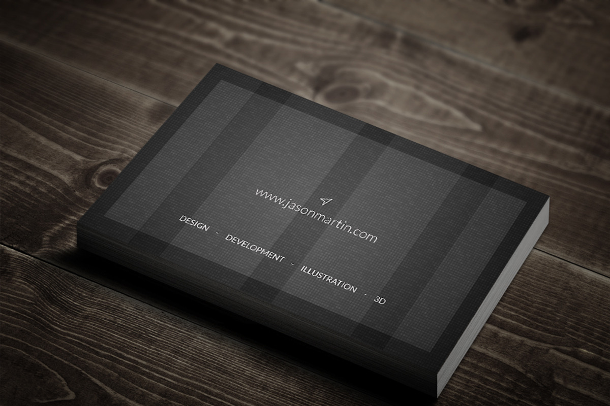 Minimal Individual Business Card, a Business Card Template by bouncy (Photo 4 of 4)