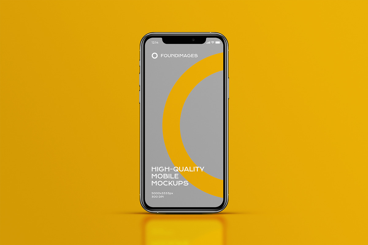72 iphone device mockup bundle, an iPhone Mockup by FoundImages (Photo 21 of 84)