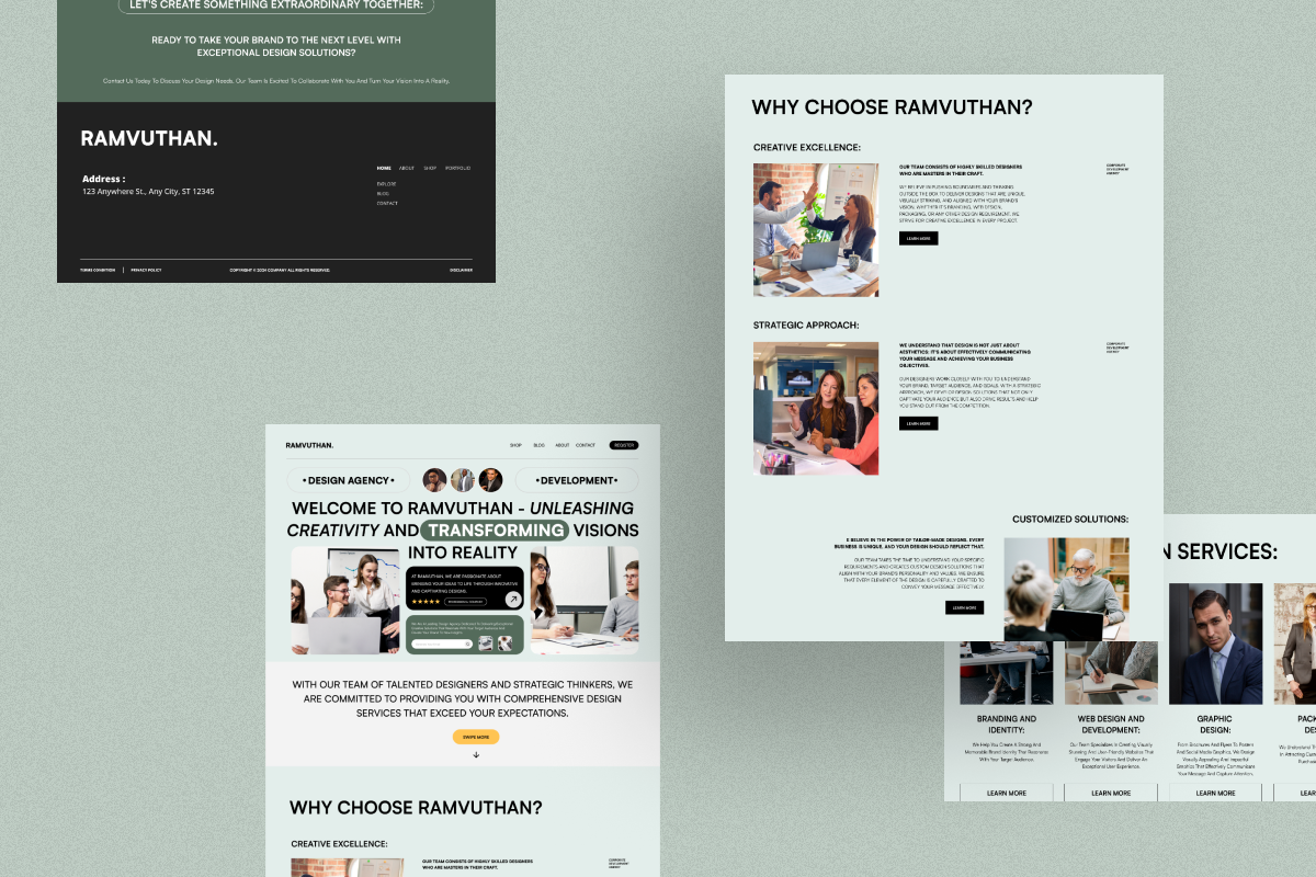 Ramvuthan Design Agency, an UI Kit Template by slidenotion (Photo 4 of 6)