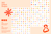 Organic Shapes Collection, an Object Graphic by Studio.C (Thumbnail 8 of 9)