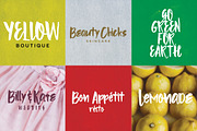 Sale ! 50% off Bowpail Font, a Font by fopifopi (Thumbnail 3 of 5)