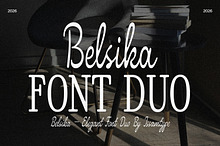Belsika — Serif & Script Font Duo