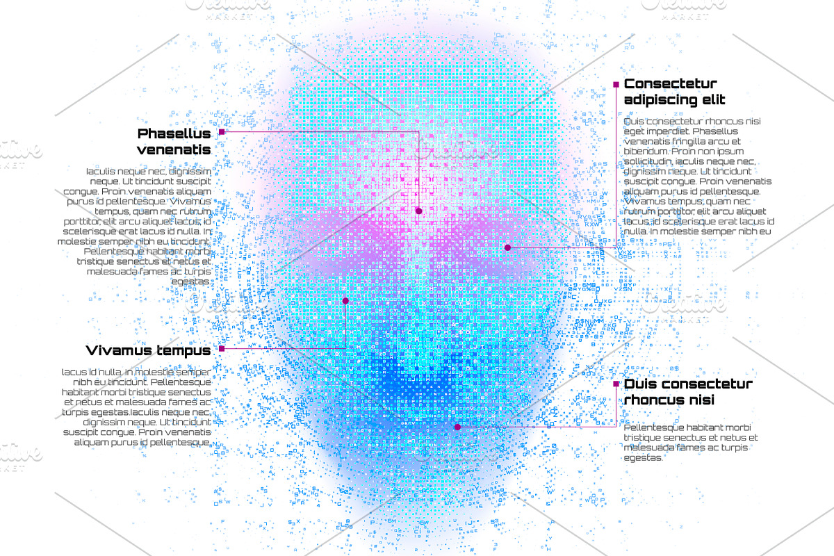 Roboface, a Technology Illustration by VectorShop (Photo 5 of 9)