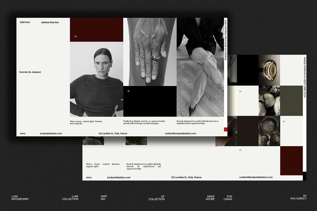 LUMI | Moodboard, a Presentation Template by Viva Agency (Photo 7 of 9)
